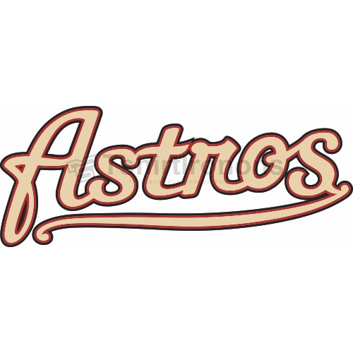 Houston Astros T-shirts Iron On Transfers N1608